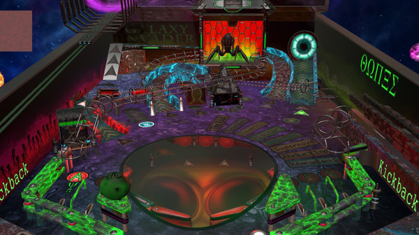 Screenshot z Outergalactic Aliens Pinball