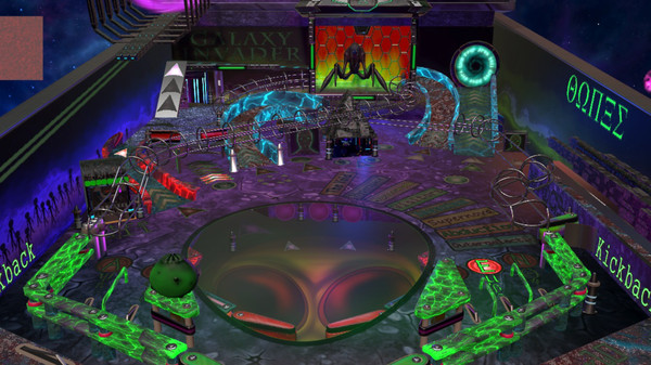 Screenshot z Outergalactic Aliens Pinball