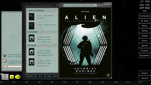 Fantasy Grounds - Colonial Marines Operations Manual