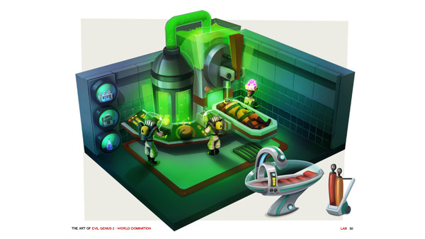 Evil Genius 2: Digital Art Book screenshot 7
