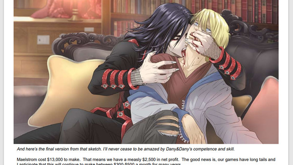Vampire Slave Art Book screenshot 2