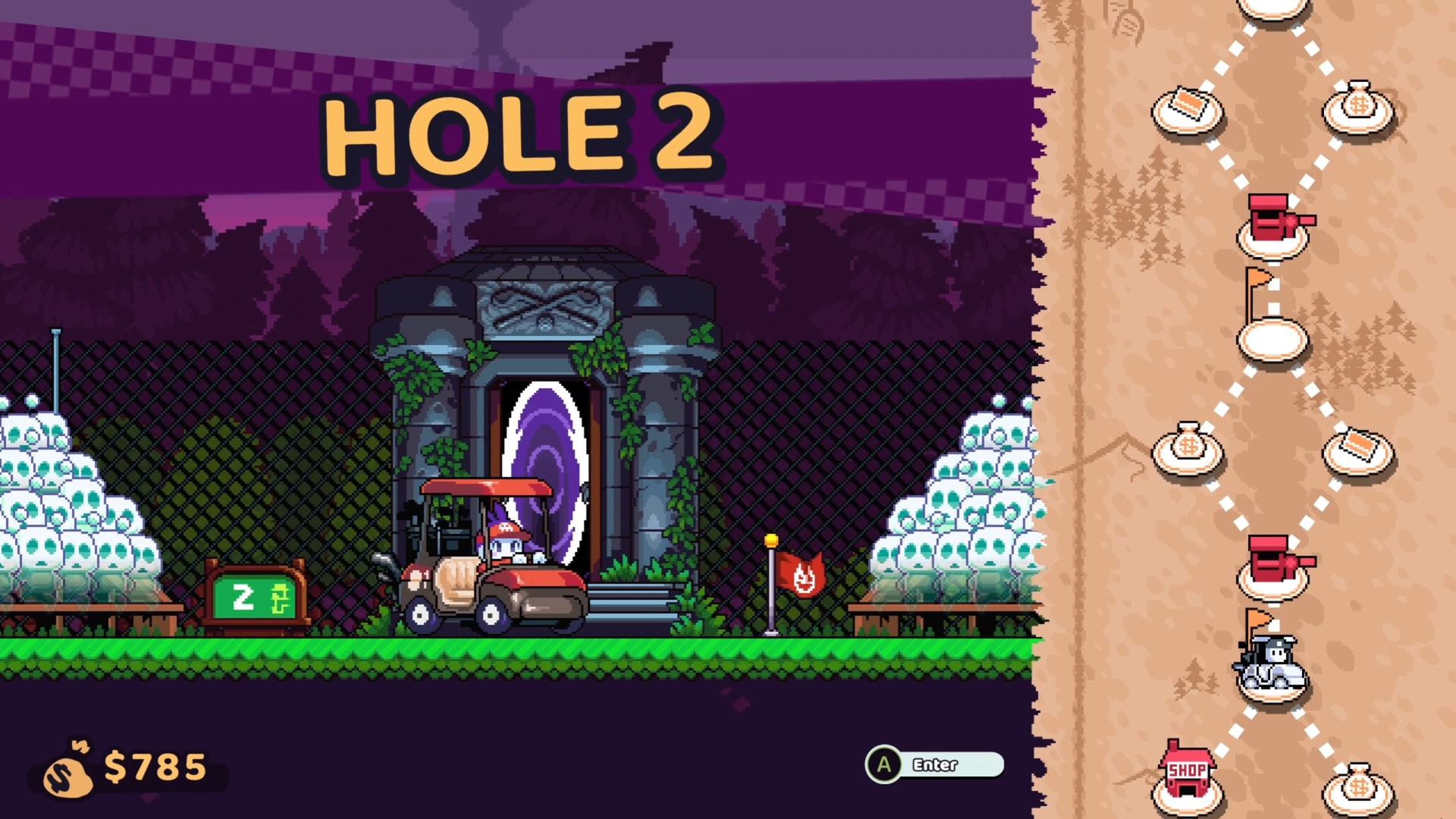 screenshot of Cursed to Golf 5