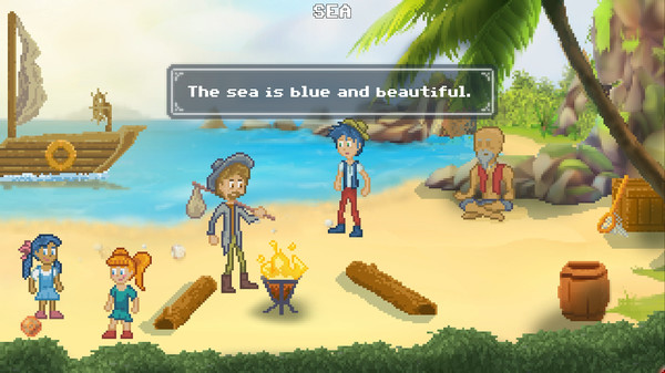 Screenshot z Peter's Adventures in English