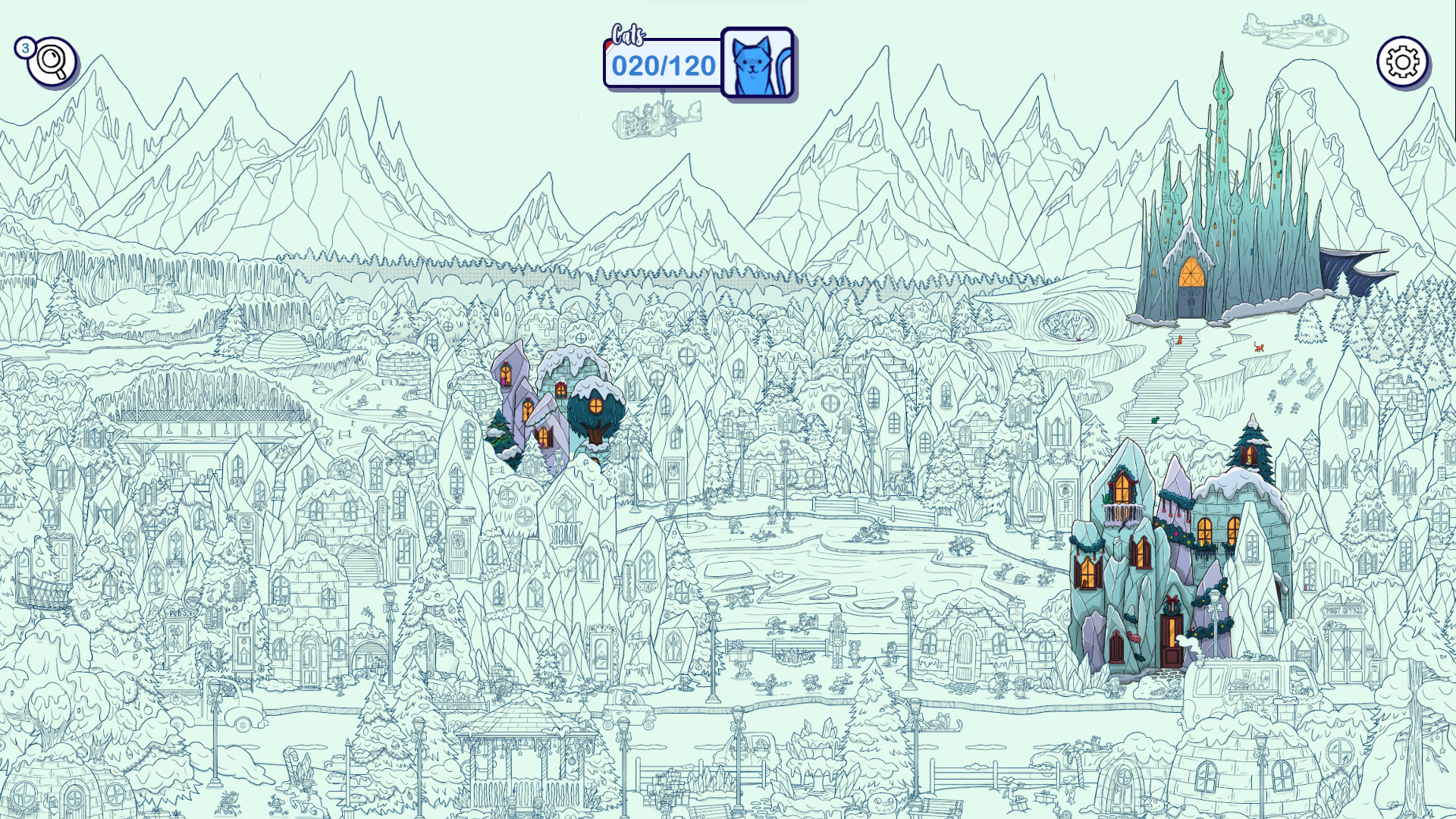 Hidden Cats in Santa's Realm screenshot #4