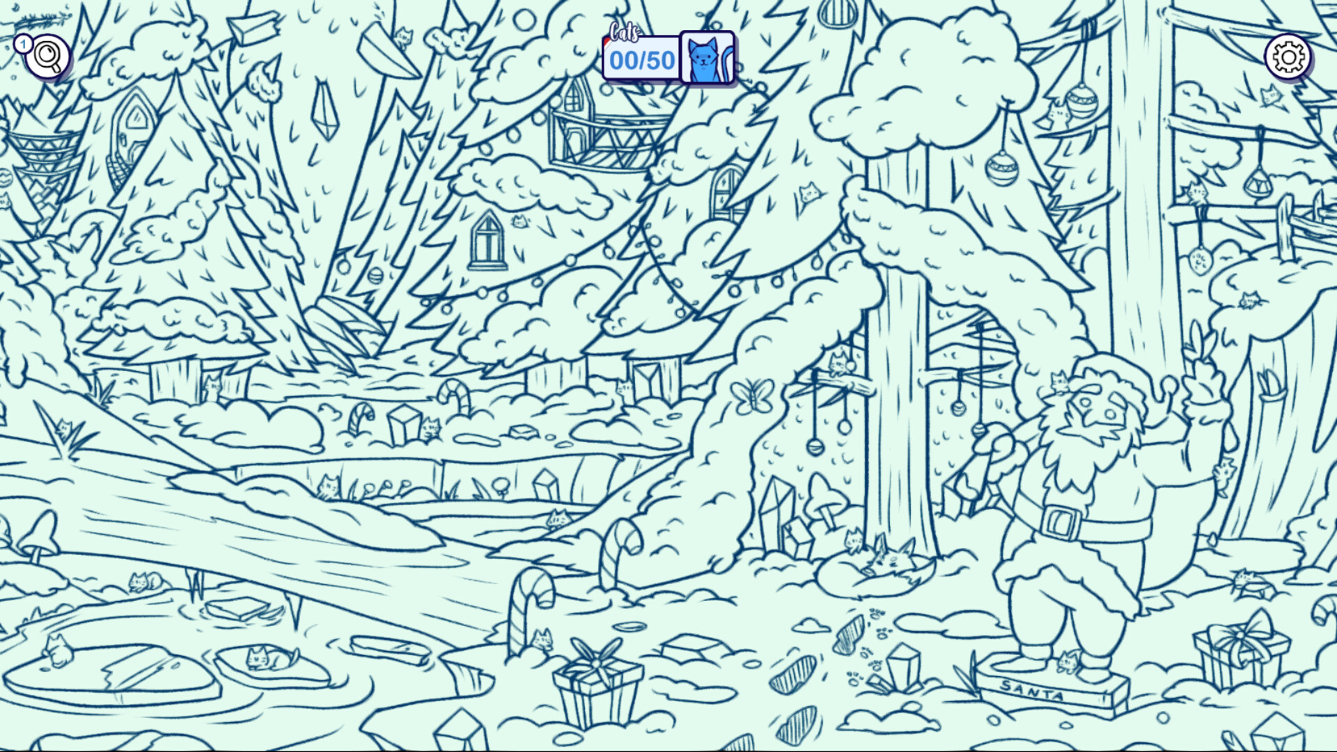 Hidden Cats in Santa's Realm screenshot #6