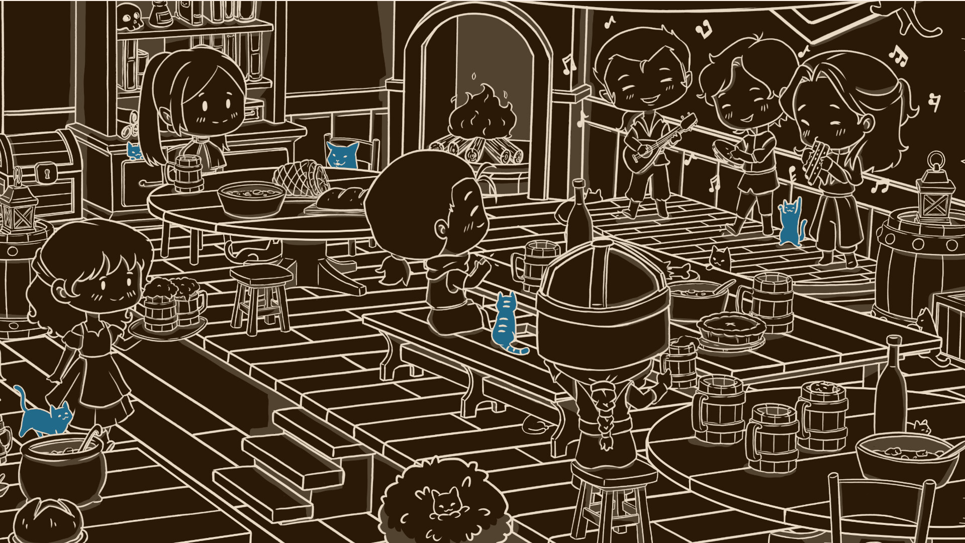 #3. Hidden Kittens: Kingdom of Cats (Steam) 由: Pinel Games