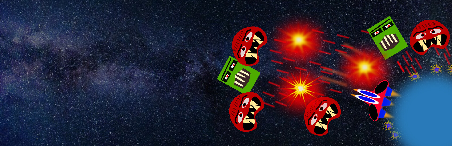 Crazy Invader ShootEm Down
