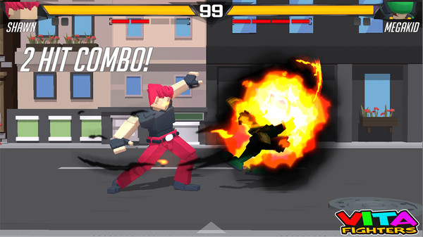 Скриншот 1 из игры Vita Fighters