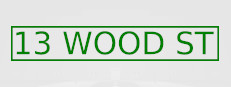 13 WOOD ST cover