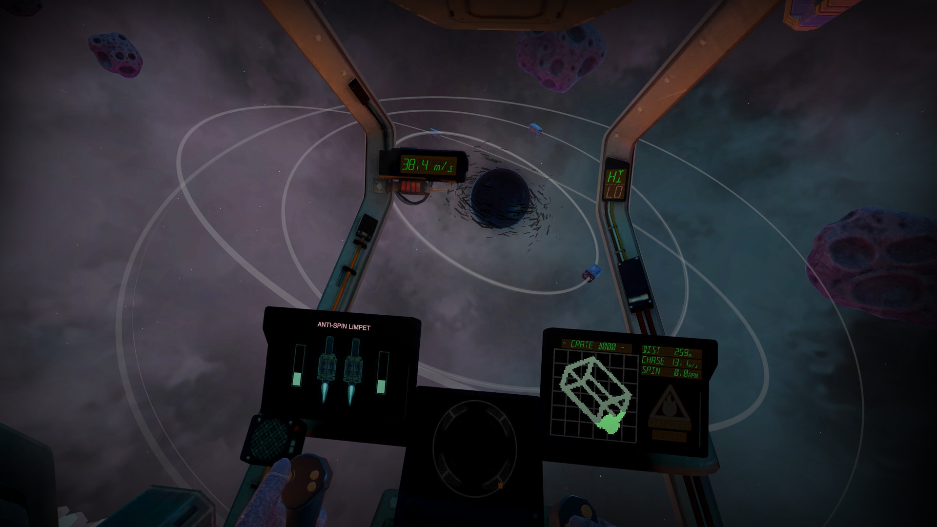 #1. Space Docker VR (Steam) 由: Cat Commandos