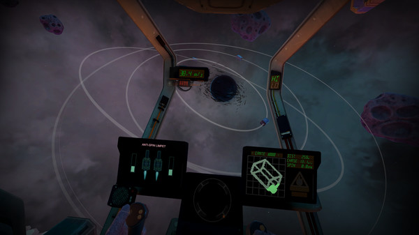 Screenshot z Space Docker VR