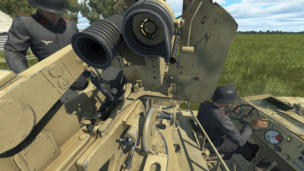 IL-2 Sturmovik: Sd.Kfz. 10/5 Flak 38 Anti-Aircraft Gun screenshot 8