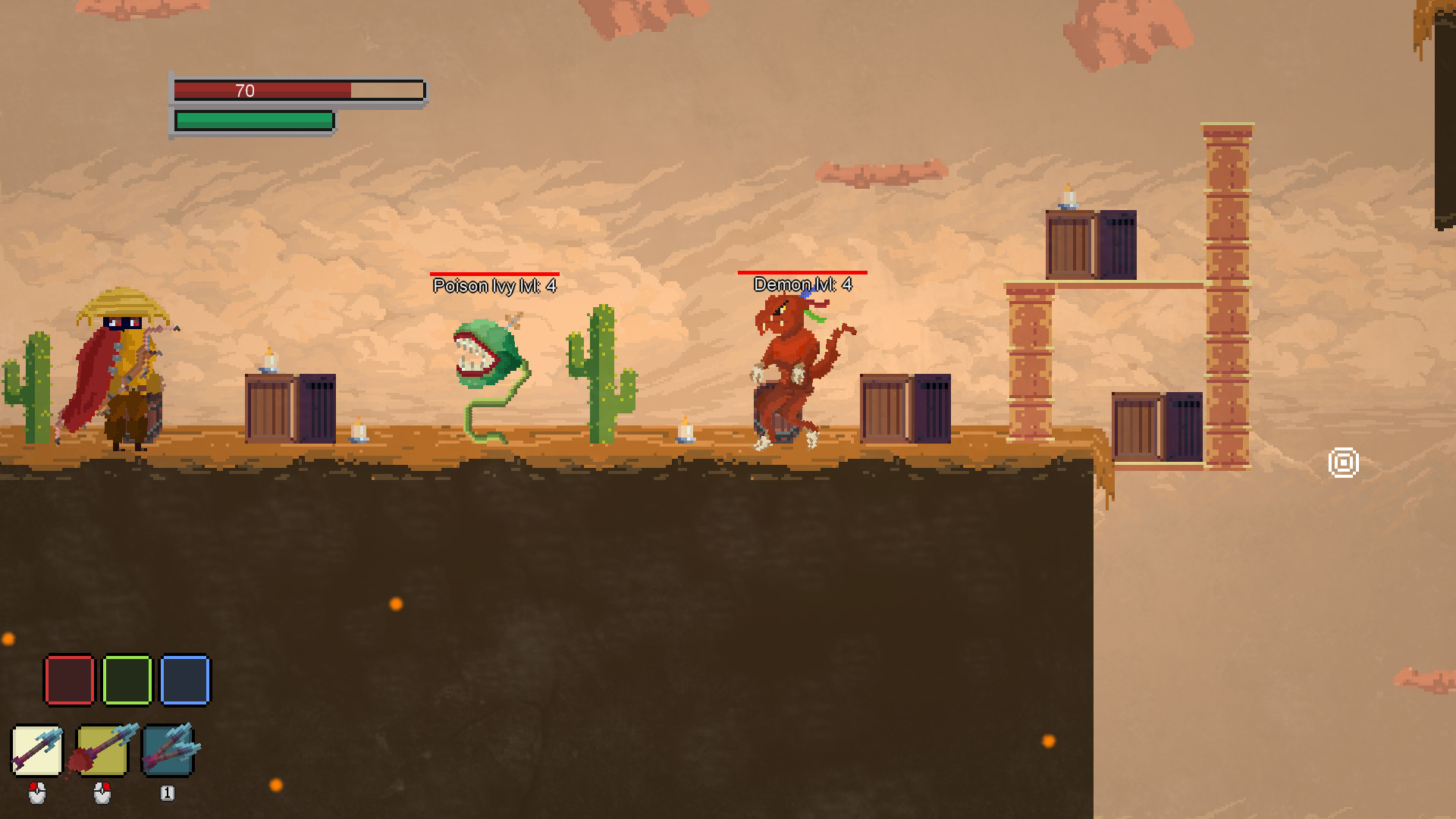 #3. Mysterious warrior (Steam) By: Enoops