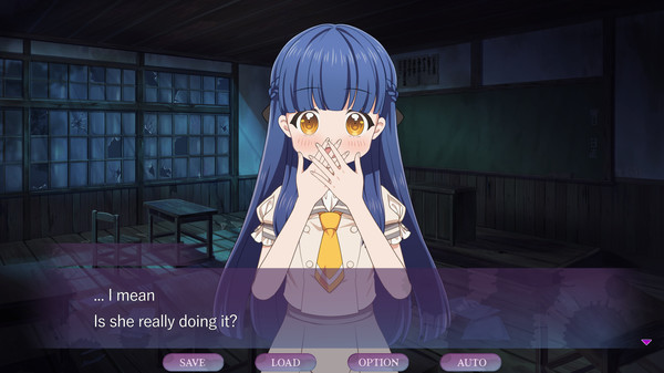 Screenshot z Midnight School Walk 真夜中学園さんぽ