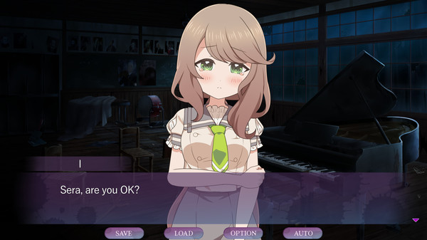 Screenshot z Midnight School Walk 真夜中学園さんぽ