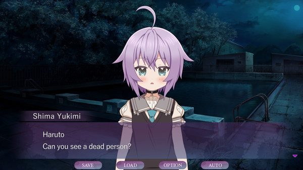 Screenshot z Midnight School Walk 真夜中学園さんぽ