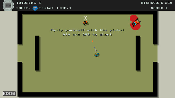 Screenshot z Hyper Bullet