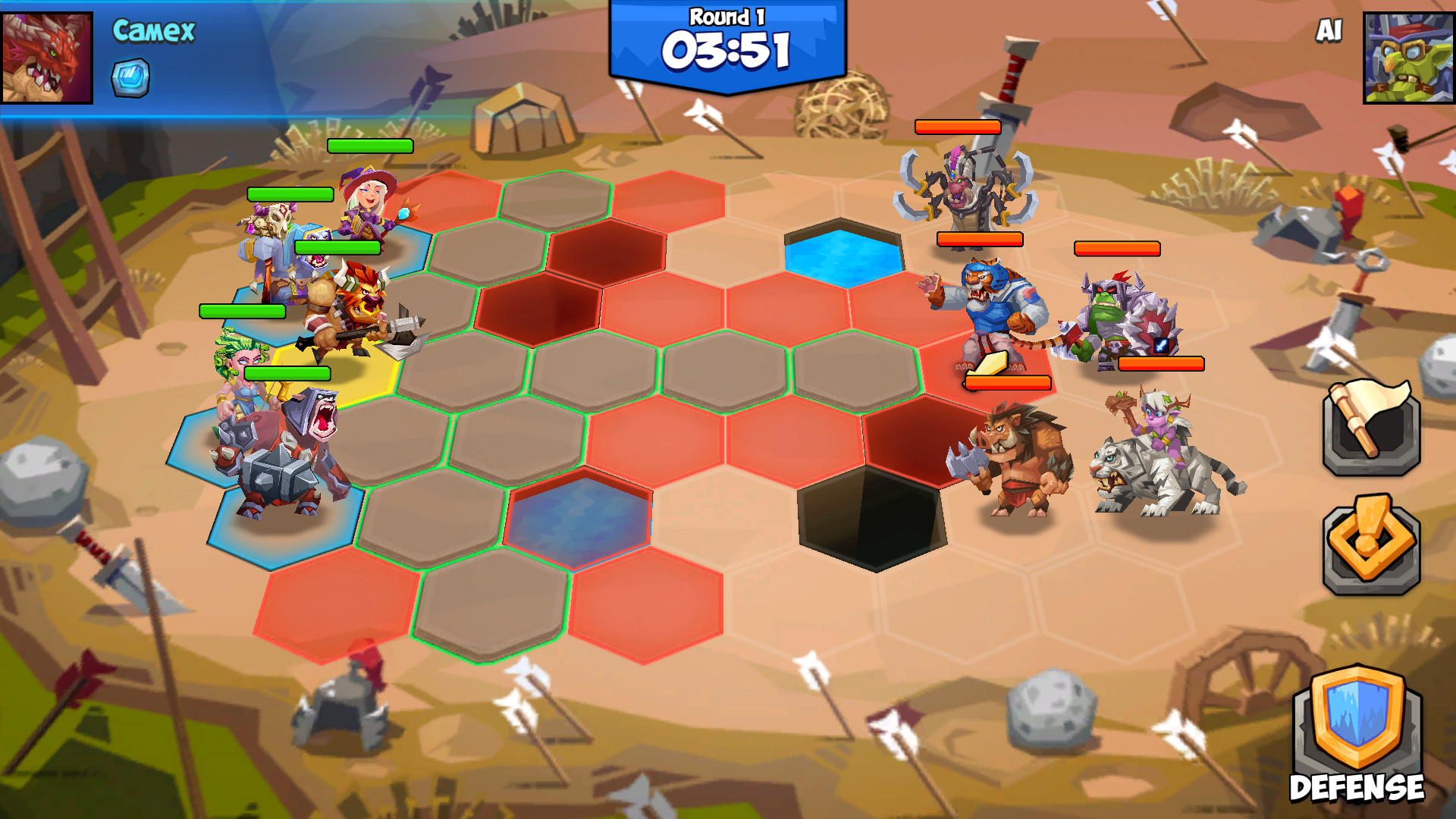 #4. Tactical Monsters - Strategy Edition (Steam) بواسطة: Camex Games