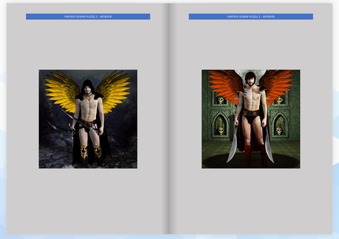 Fantasy Jigsaw Puzzle 2 - ArtBook screenshot 1