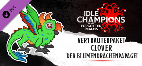 Vertrauterpaket Clover der Blumendrachenpapagei