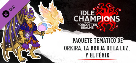 Paquete temático de Orkira, la bruja de la luz, y el Fénix