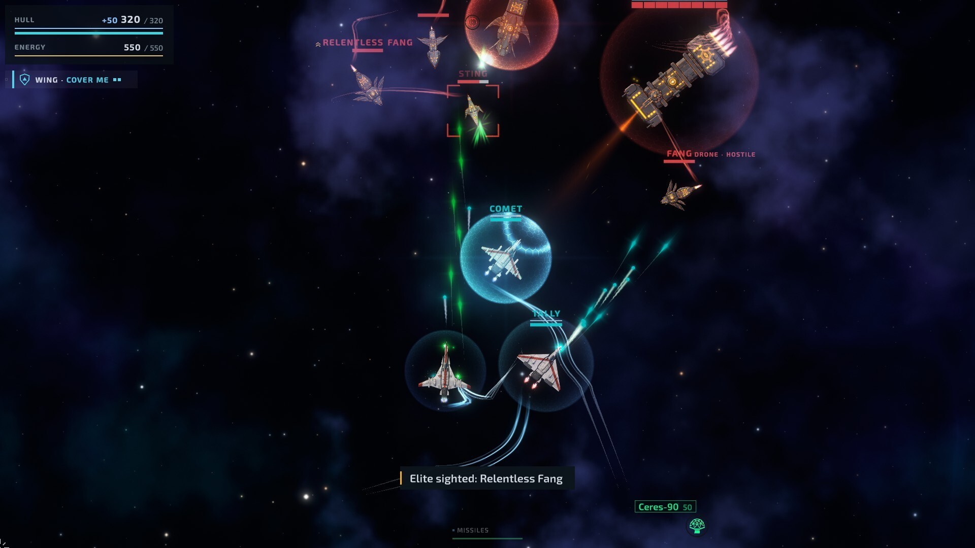 Capture 1 de Space Defender: Frontier Squadron