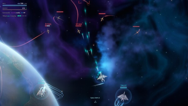 Space Defender: Frontier Squadron 스크린샷 2