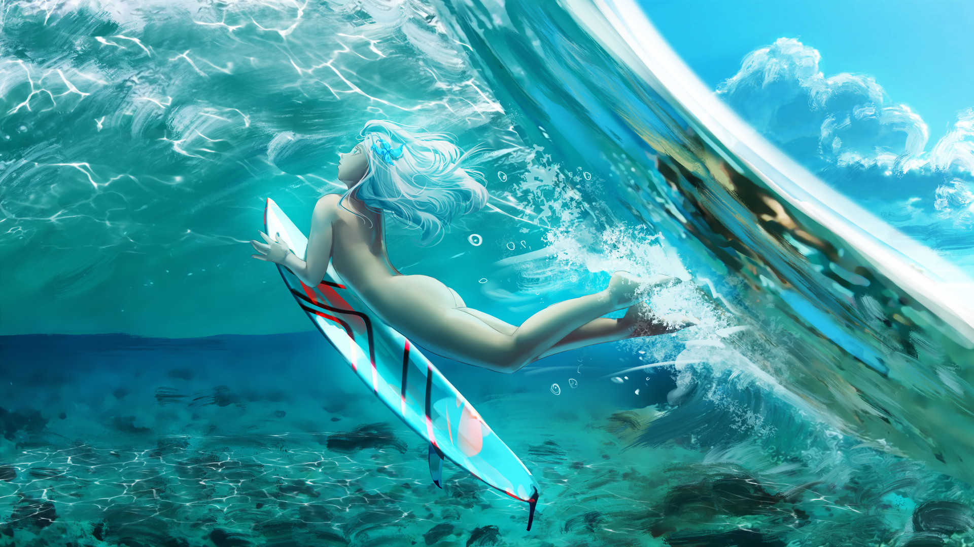 Surfing and Girls - Artbook 18+ Featured Screenshot #1