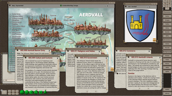 Fantasy Grounds - Southlands Worldbook for 5th Edition