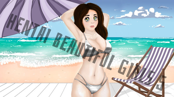 Hentai beautiful girls 5 - Wallpapers. Mode 3 screenshot 3