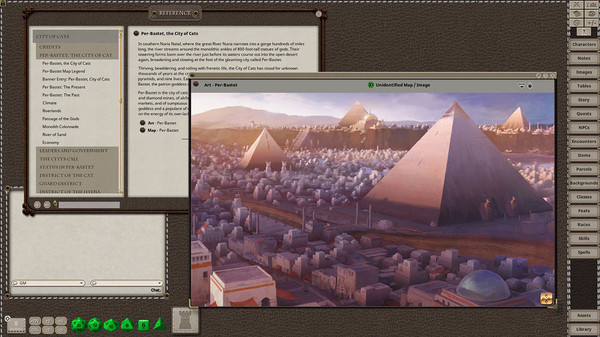 Fantasy Grounds - City of Cats for 5th Edition
