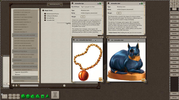 Fantasy Grounds - City of Cats for 5th Edition