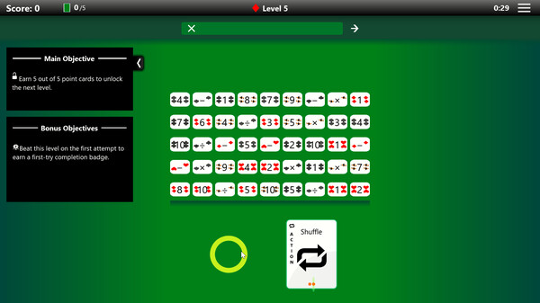 Скриншот 6 из игры Seqitaire