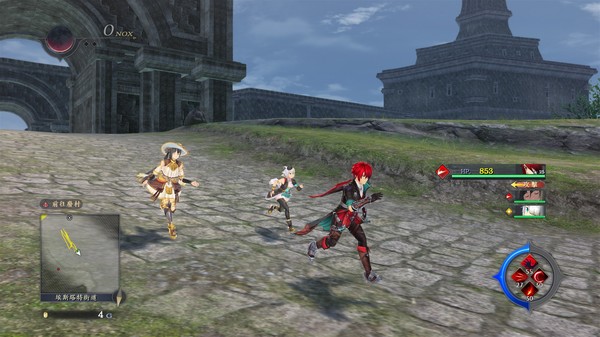 Screenshot z Ys IX -Monstrum NOX-
