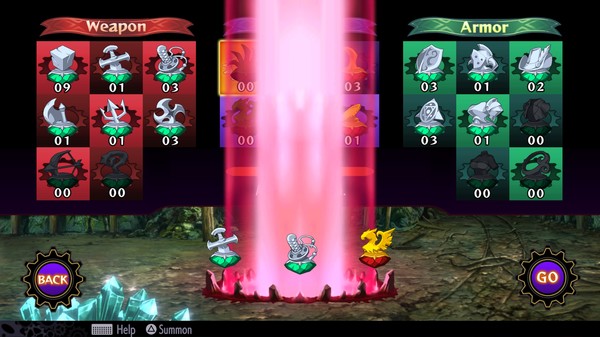 Screenshot z DEMON GAZE EXTRA