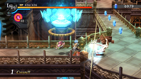 Screenshot z Nayuta no Kiseki: KAI