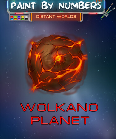 Paint By Numbers - Wolkano Planet