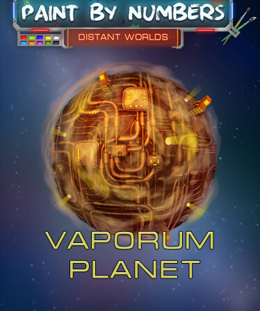 Paint By Numbers - Vaporum Planet