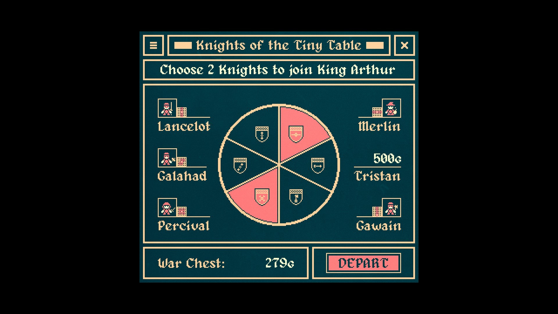 #3. Knights of the Tiny Table (Steam) 由: Roelosaurus