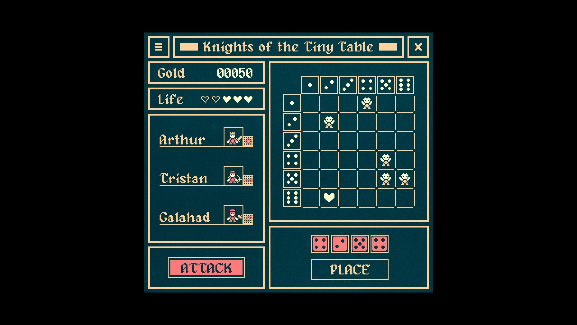 #6. Knights of the Tiny Table (Steam) 由: Roelosaurus