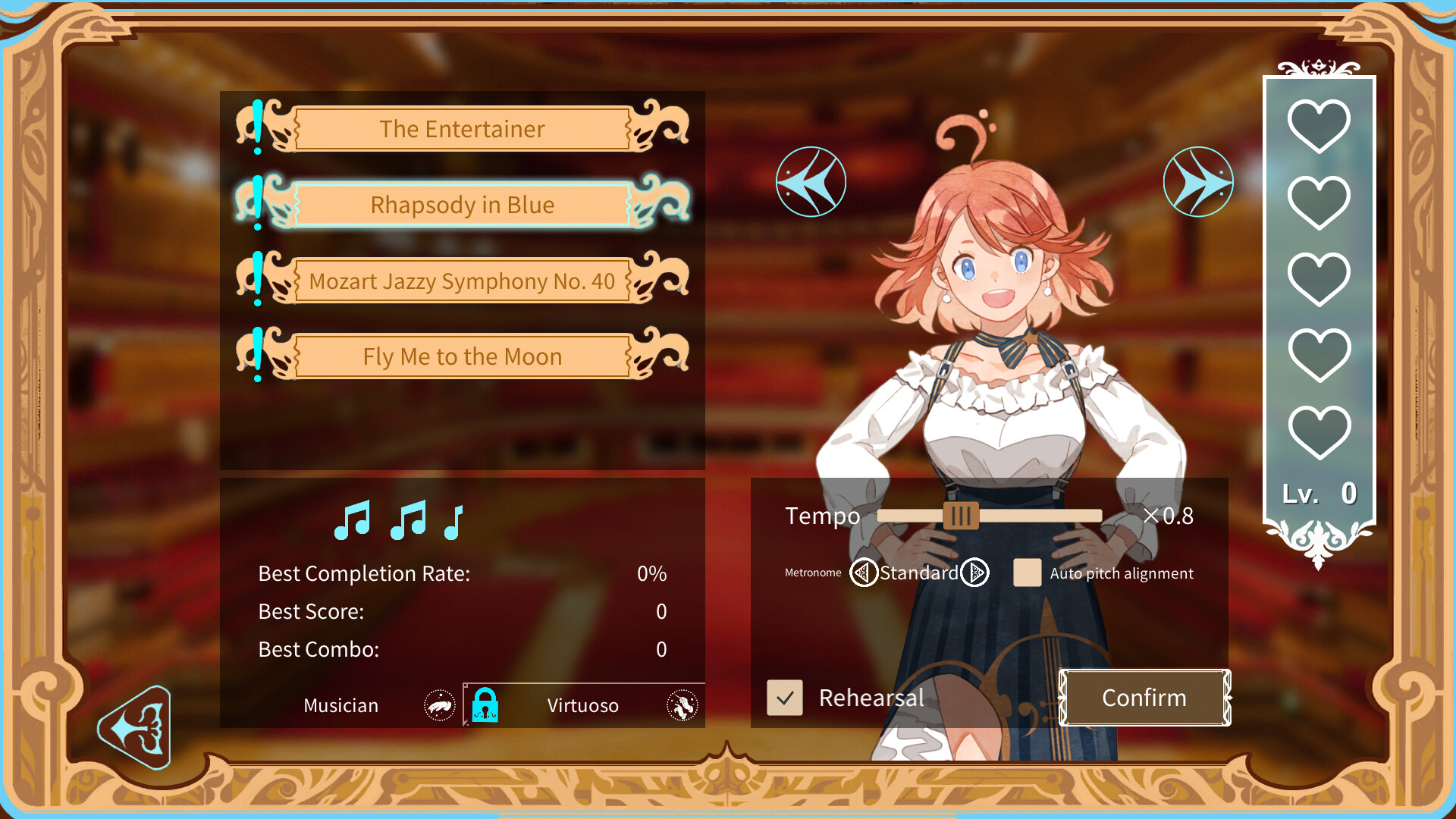 Concerto on White screenshot #3