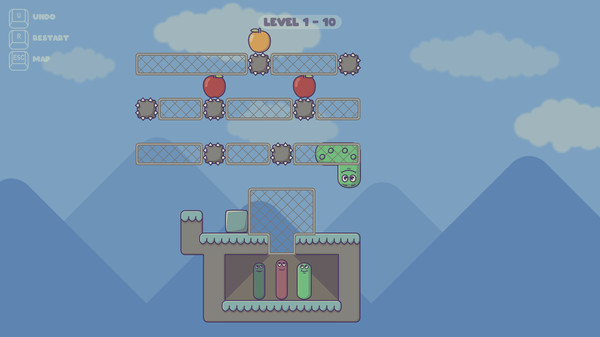 Скриншот 3 из игры Pushy Worm