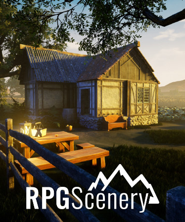 RPGScenery - Farm Countryside Scene