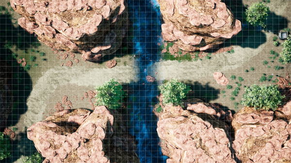 RPGScenery - Ridge Creek Scene