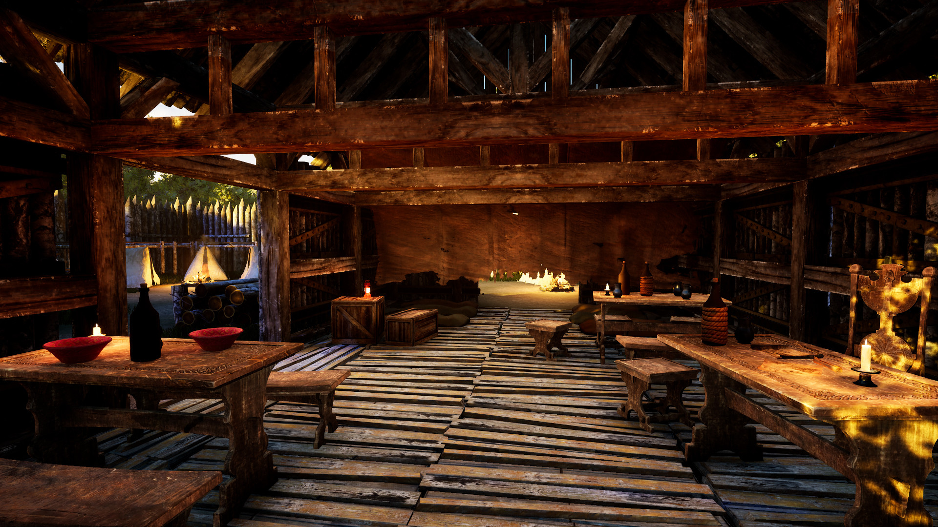 RPGScenery - Log Fort Scene Featured Screenshot #1