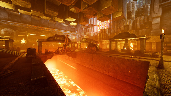RPGScenery - Dwarven Hall Scene
