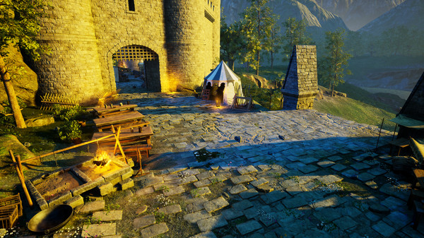 RPGScenery - Tollgate Scene