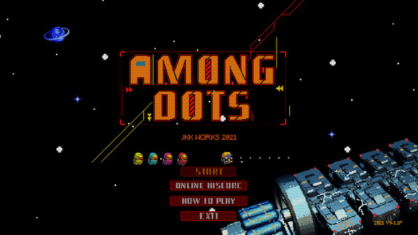 Screenshot z Among Dots Screenshot z Among Dots