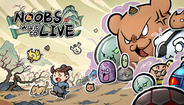 Save 25% on Noobs Want to Live on Steam