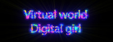 Virtual world-Digital girl
